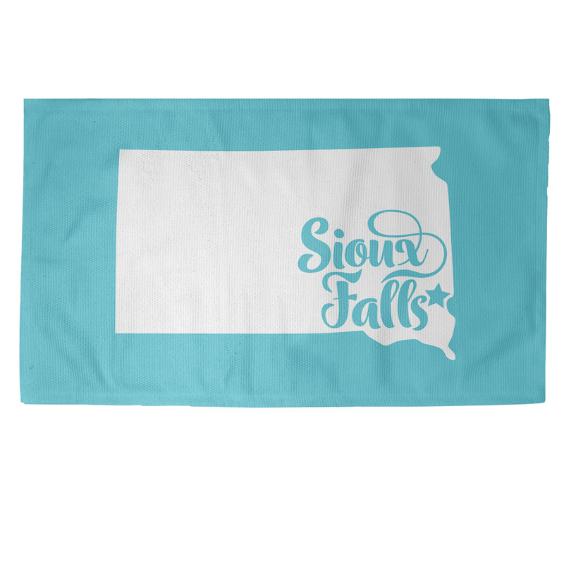 Tapis bleu south dakota Sioux Falls, Rectangle 2 pi x 3 pi