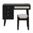 39" Retro Bohemian Style Wooden Makeup Vanity Set With Storage Drawers-696931087