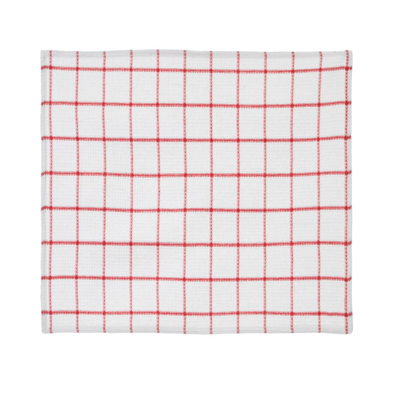 Linge à vaisselle, Rouge