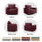 36.2" Wide Upholstered Swivel Accent Armchair-1014536236
