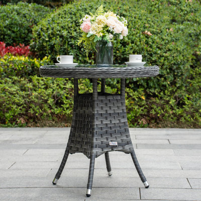 Table de patio en osier Joseph