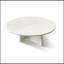 Table basse en marbre naturel blanc, petite table, table de salon, pierre naturelle, 27,6 H 12,6 pouces / 70 H 32 cm, marbre véritable, marbre véritable-1557482576-1557482589