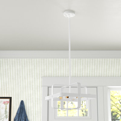Rigby 4 - Light Dimmable Square / Rectangle Chandelier