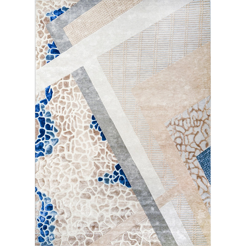 Hand Knotted Area Rug, Rectangle 8' x 10'