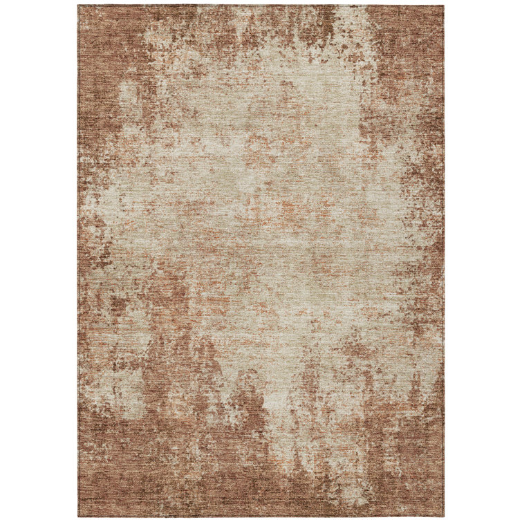 Aleighna Area Rug with Non-Slip Backing