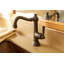 Jacobean Single Hole Bathroom Faucet with Drain Assembly-1826977199