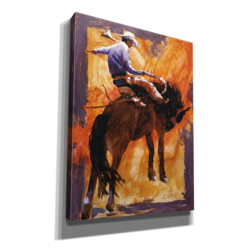 'Up In Front' by J. E. Knauf, Canvas Wall Art, 54" H x 40" W x 1.5" D