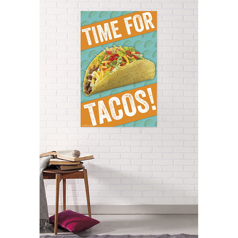 Temps pour tacos ! impression sur papier