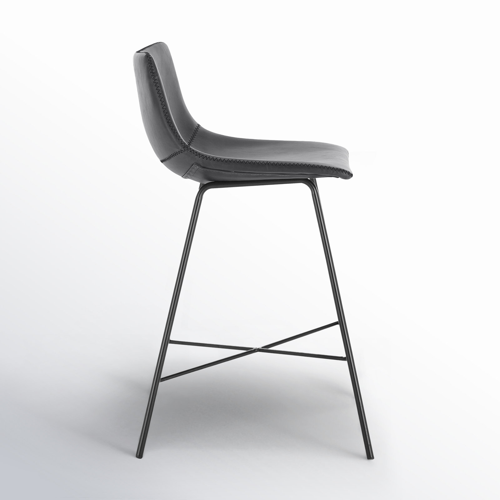 Brinley 24" Bar Stool, Gray