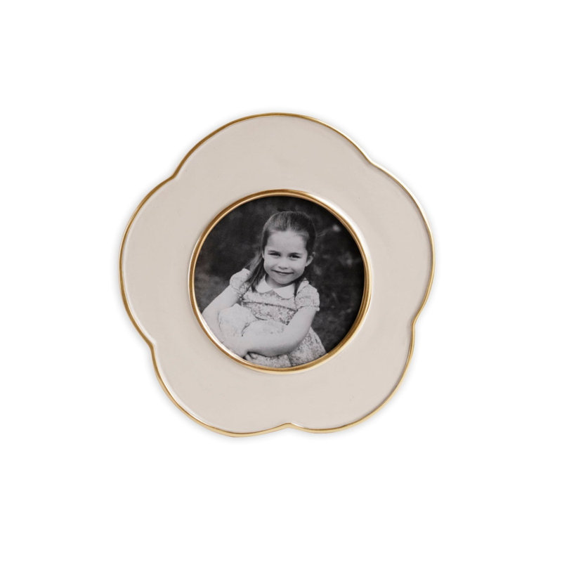 ENCANTO Amelia Giftables Frame, Cream, 4" W x 4" H