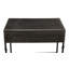Table de bout en cuir chagrin 