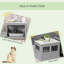 Enceinte de litière en bois manufacturé Sheri-403003834