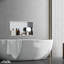 Nickel brossé Eclat 24 po X P 12 po H x 4 po D Niche de douche-126450510