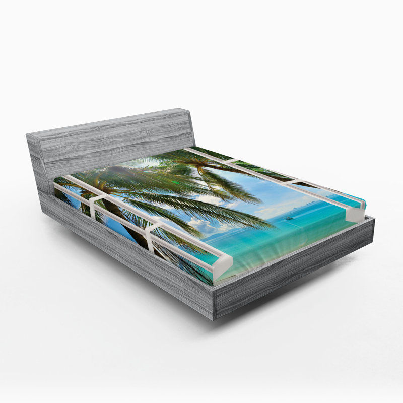 Multicolore Ambesonne, California King Fitted Sheet