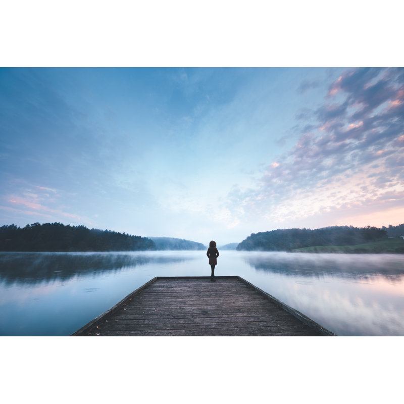 Morning Mist - Wrapped Canvas Print, 51cm H x 76cm W x 3.8cm D
