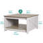 Canizales Coffee Table with Storage-510471126