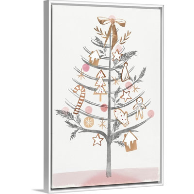 " Ginger Bread Tree I " Painting Print