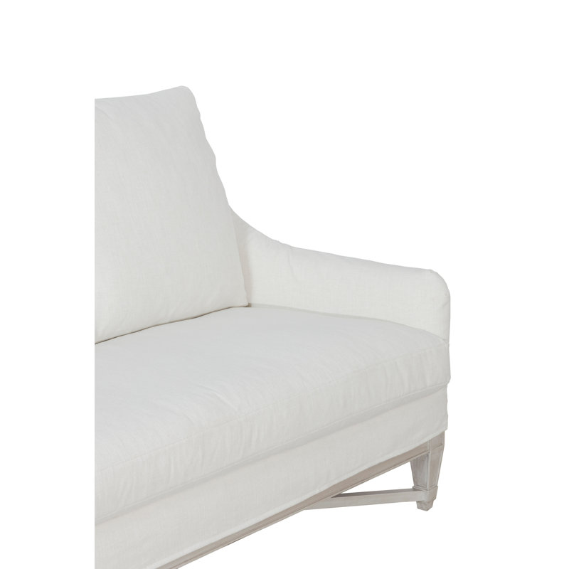 Chesapeake Slipcovered Sofa, 3377 Pebble Cotton Blend, Tobacco