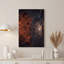 Rouille et rivière d'argent, photographie aérienne sur toile Delta-133912460