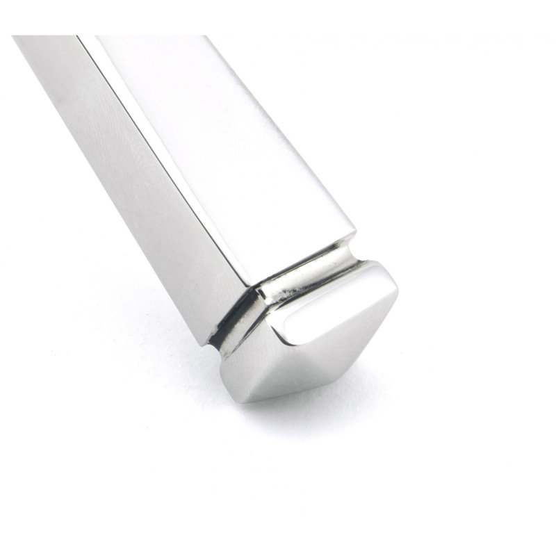 Avon Lock Door Handle Kit, Polished Chrome