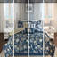 Literie Cape 7 - coton bleu très grand, charmant bord de mer, taies décoratives assorties, coussins décoratifs élégants 7 pièces, délice côtier, taies décoratives et pierres précieuses