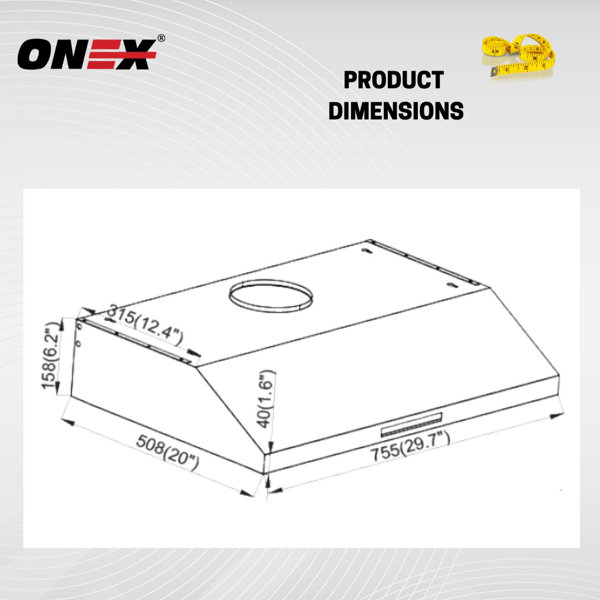 Dimensions du produit