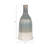 Decorative Ceramic Table Vase for Home Decor - Elegant Flower Vase Accent for Living Room, Shelf, and Entryway Styling - Blue & White-1210797505