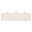 Console 60 po avec 3 tiroirs, table de hall d'entrée en bois avec tablette de rangement, canapé de style campagnard pour salon, couloir, vestibule, vestibule, couloir (beige)-1574282419