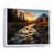 White Floater Framed