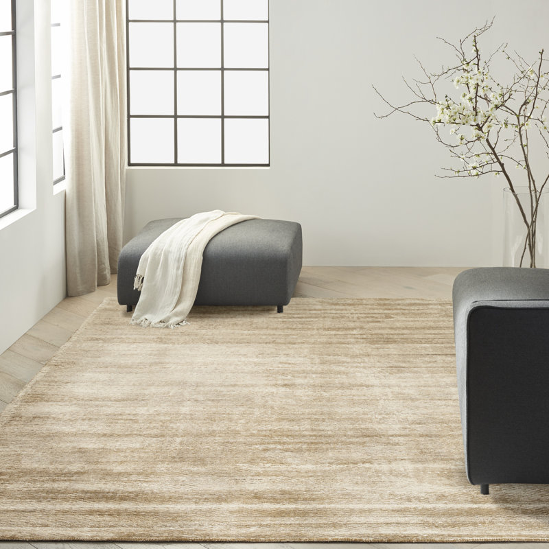 Tapis rayé, Rectangle 8 pi 6 po x 11 pi 6 po