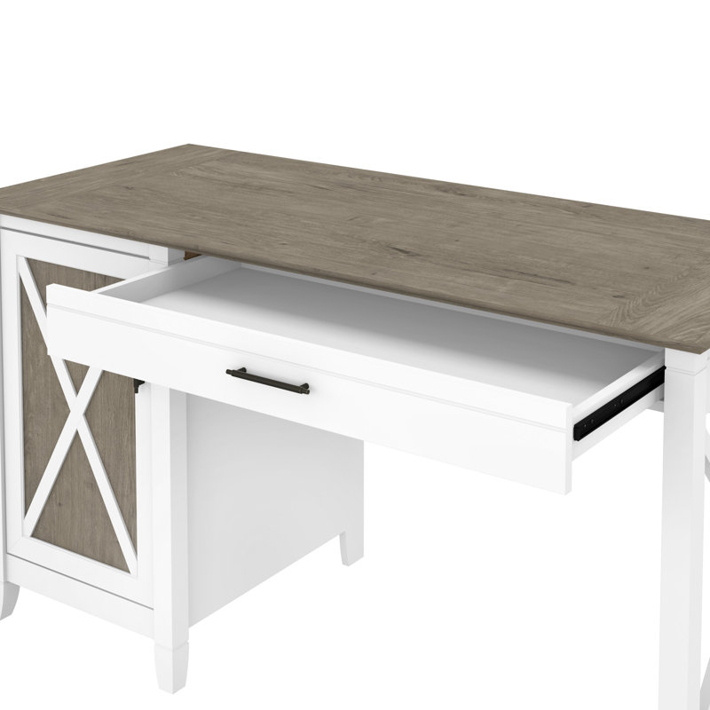 Bureau 54 po Kaionna, Gris déclin / blanc pur