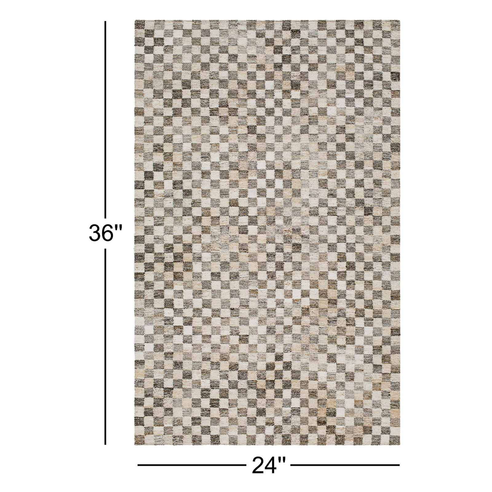 Potomac Hand-Woven Geometric Outdoor Rug, Rectangle 2' x 3'