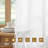 Semi Sheer Rod Pocket Curtain Panel with Tassel Fringe – Faux Linen Textured, Light Filtering, 1 Panel-509945924-509945932