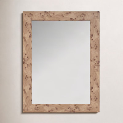 Burled Vanity Mirror