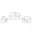 Faux Leather Living Room Set Bundara-2133585201