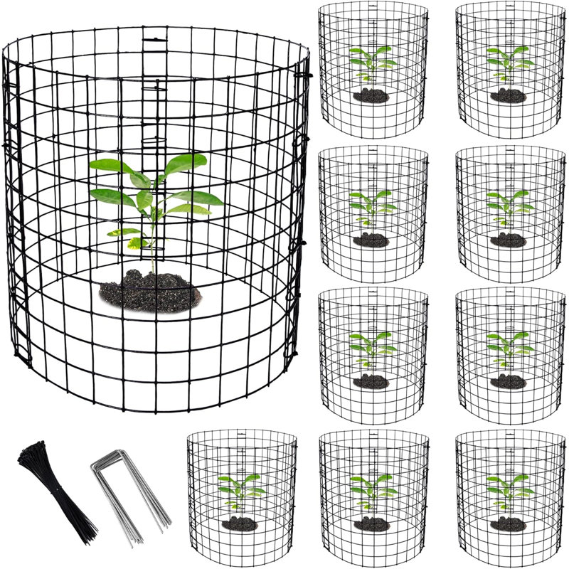 10-pack Wire Plant Protectors 