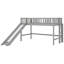 Lit mezzanine bas avec échelle et toboggan-302752904