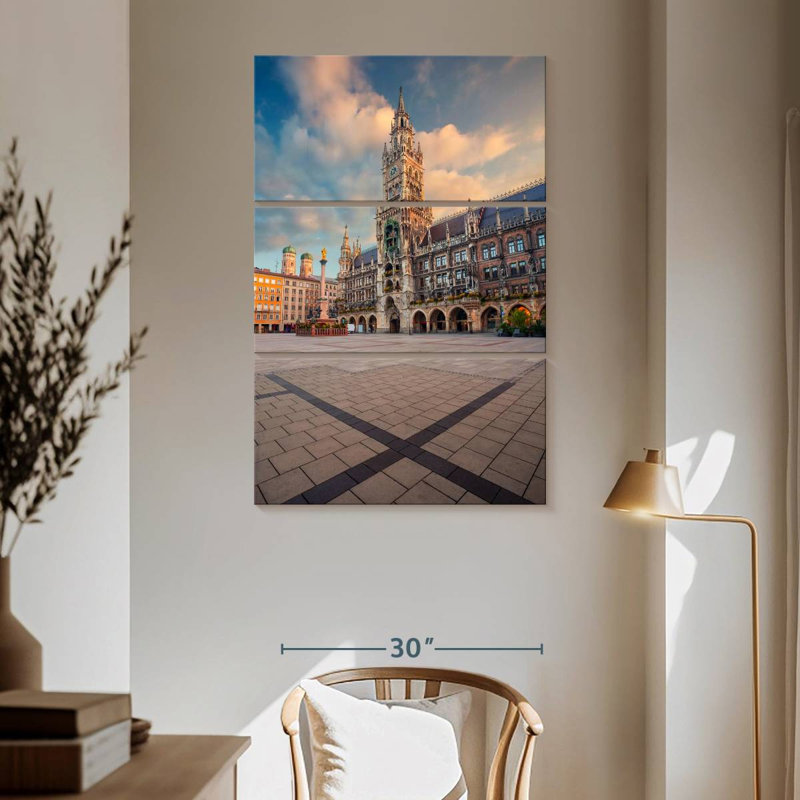 Masam Mary's Square Munich, 65" H x 42" W
