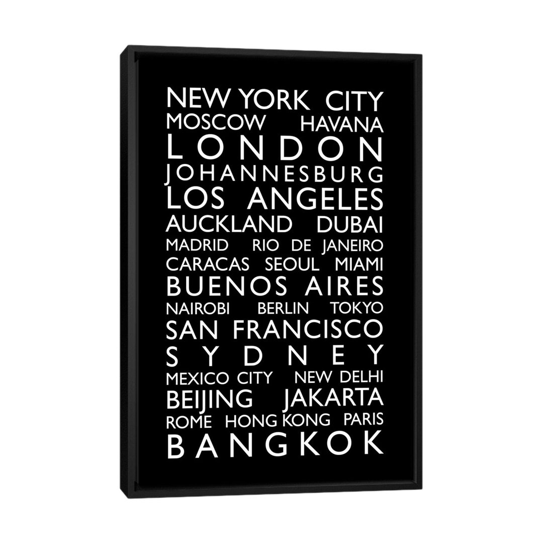 Karlskrona " World Cities Bus Roll " by Michael Tompsett Ebern Designs Mat 