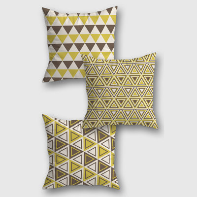 Geometric Pillow Cover