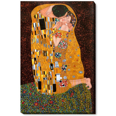 Millheim «The Kiss» par Gustav Klimt, reproduction d'art sur toile