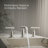 Purist Widespread Bathroom Faucet with Drain Assembly-1743365