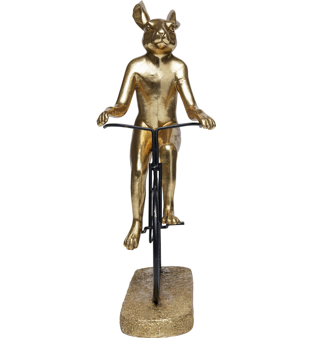 Deko Objekt Cyclist Rabbit 39cm