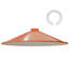 19.05cm H Metal Cone Lamp Shade ( Screw On )-1879310004