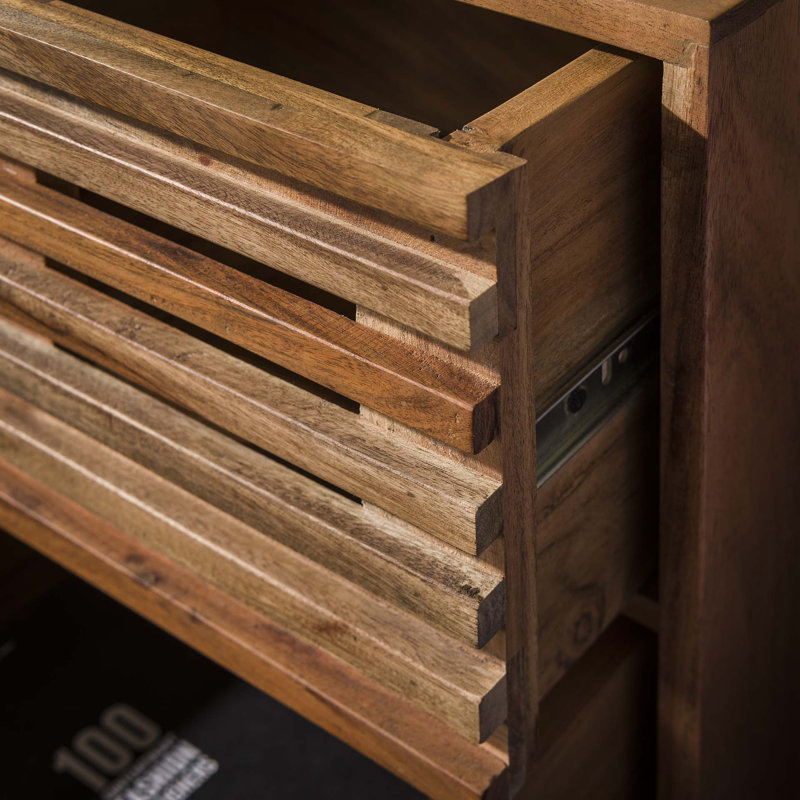 Pennville 2 Drawer Bedside Table