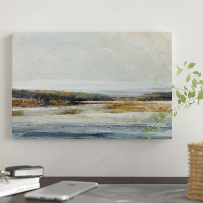 « water edge i », reproduction sur toile