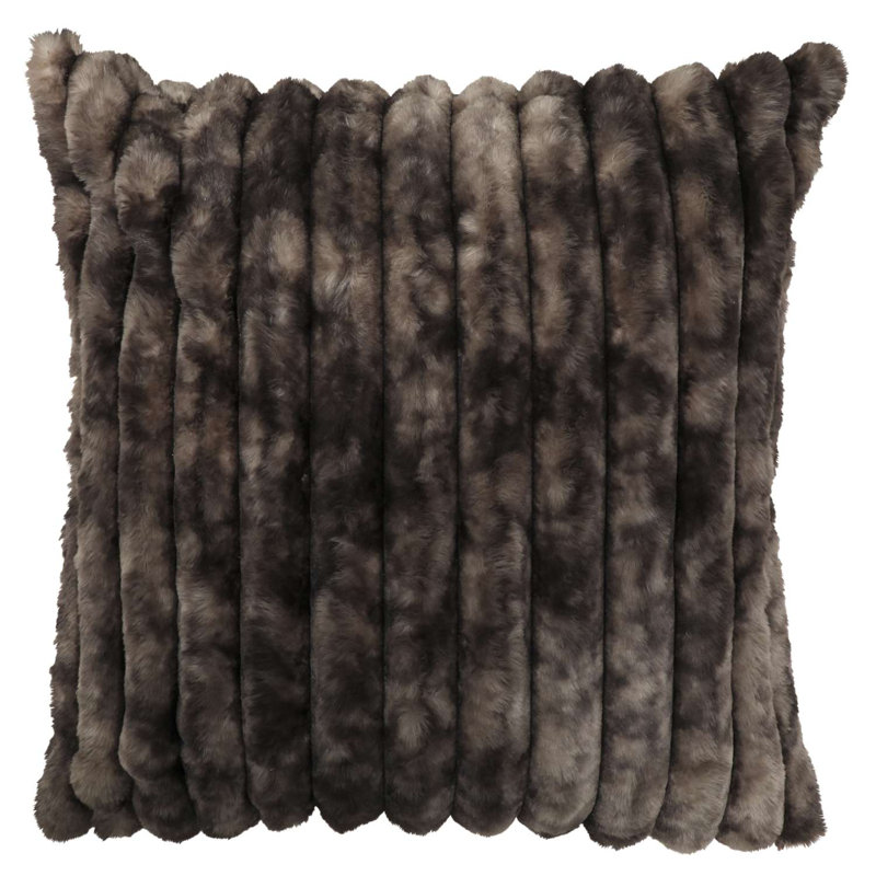 Wooded River Channel Mocha - Euro Sham - 26x26