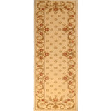 Nova Wool Oriental Area Rug in Beige