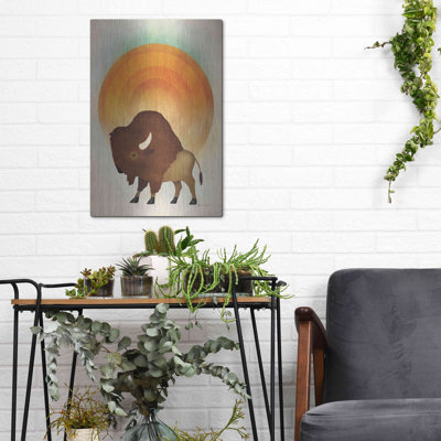 «Blazing Sun Bison» par Ryan Fowler