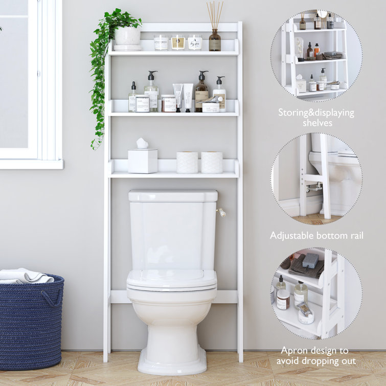 Cersei 19.5 W x 26 H x 8 D Wall Mounted Bathroom Shelves Latitude Run Finish: White